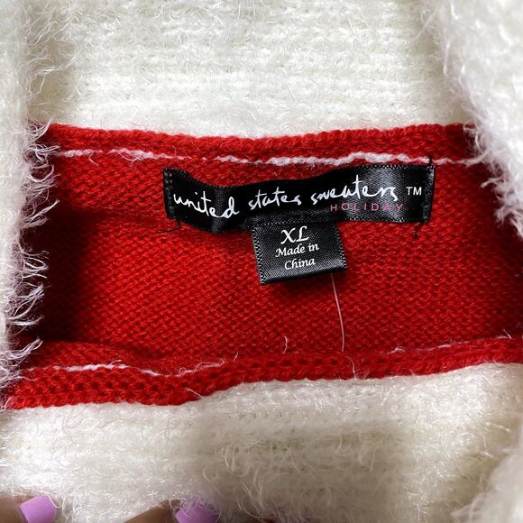 United States Sweaters Mrs. Santa Claus Dress Holiday Christmas Size Xlarge New - Picture 3 of 5